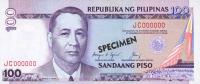 Gallery image for Philippines p184s: 100 Piso