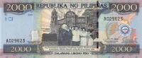 Gallery image for Philippines p189c: 2000 Piso