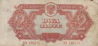 p106 from Poland: 2 Zlotych from 1944