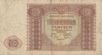 p126 from Poland: 10 Zlotych from 1946