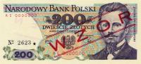 p144s2 from Poland: 200 Zlotych from 1979