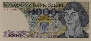 p146b from Poland: 1000 Zlotych from 1979