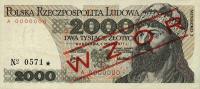 p147s1 from Poland: 2000 Zlotych from 1977