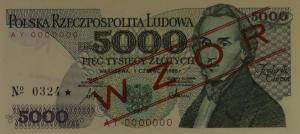 Gallery image for Poland p150s: 5000 Zlotych