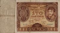 p74b from Poland: 100 Zlotych from 1932