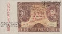 p74s from Poland: 100 Zlotych from 1932