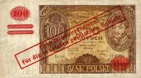 p90 from Poland: 100 Zlotych from 1939