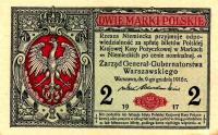 p9 from Poland: 2 Marki from 1917