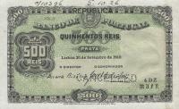 p105s from Portugal: 500 Reis from 1917