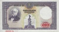 p146p from Portugal: 50 Escudos from 1932