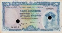 Gallery image for Portuguese India p43x: 100 Escudos
