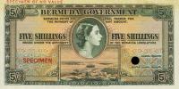 Gallery image for Bermuda p18s: 5 Shillings