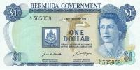 Gallery image for Bermuda p23a: 1 Dollar