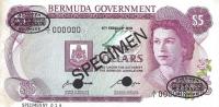 Gallery image for Bermuda p24s: 5 Dollars