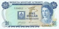 Gallery image for Bermuda p28b: 1 Dollar