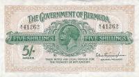 Gallery image for Bermuda p3b: 5 Shillings