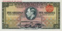 Gallery image for Bermuda p8ct: 5 Shillings