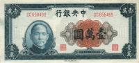 p318 from China: 10000 Yuan from 1947