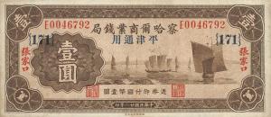 pS856Ba from China: 1 Yuan from 1933