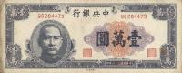 p320b from China: 10000 Yuan from 1947