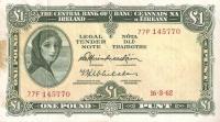 p64a from Ireland, Republic of: 1 Pound from 1962