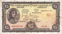 p58b1 from Ireland, Republic of: 5 Pounds from 1945