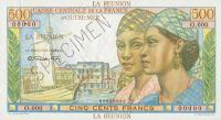Gallery image for Reunion p46s: 500 Francs