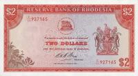 Gallery image for Rhodesia p31j: 2 Dollars