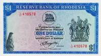 Gallery image for Rhodesia p34b: 1 Dollar