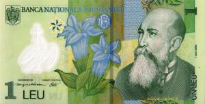 p117b from Romania: 1 Leu from 2006