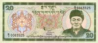 p23 from Bhutan: 20 Ngultrum from 2000
