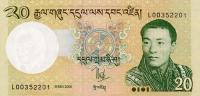 p30a from Bhutan: 20 Ngultrum from 2006