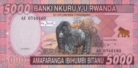 p41 from Rwanda: 5000 Francs from 2014