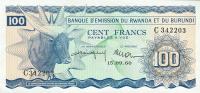 Gallery image for Rwanda-Burundi p5a: 100 Francs