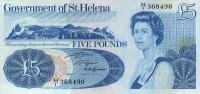 p7b from Saint Helena: 5 Pounds from 1981