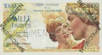 Gallery image for Saint Pierre and Miquelon p28s: 1000 Francs