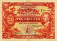 Gallery image for Sarawak p24: 10 Dollars