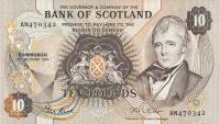 p113c from Scotland: 10 Pounds from 1981