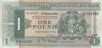 p195a from Scotland: 1 Pound from 1961
