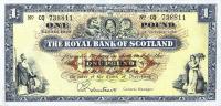 p325b from Scotland: 1 Pound from 1965