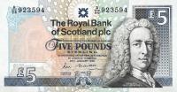 p352a from Scotland: 5 Pounds from 1988