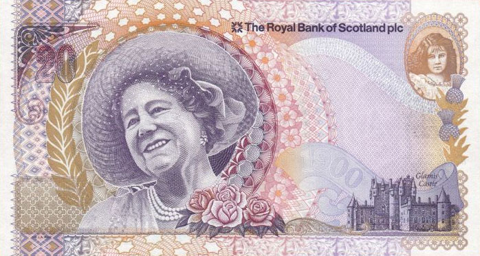 Back of Scotland p361: 20 Pounds from 2000