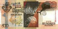 p41a from Seychelles: 500 Rupees from 2005
