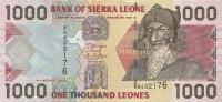 Gallery image for Sierra Leone p24c: 1000 Leones