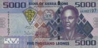Gallery image for Sierra Leone p32b: 5000 Leones