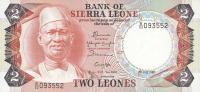 Gallery image for Sierra Leone p6f: 2 Leones