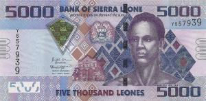Gallery image for Sierra Leone p32d: 5000 Leones