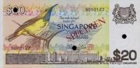 Gallery image for Singapore p12s: 20 Dollars from 1979