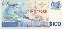 p14 from Singapore: 100 Dollars from 1977