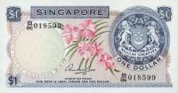 Gallery image for Singapore p1c: 1 Dollar